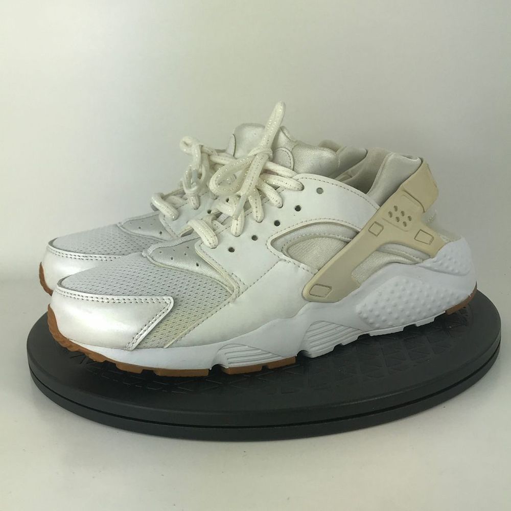 Nike Huarache Run SE GS White/Gum Prism 904538-101 Women's Size 8.5 (7Y)